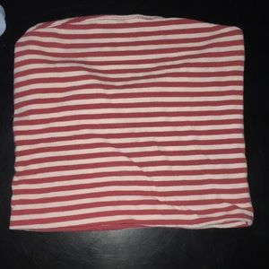 Brandy jgalt strapless top